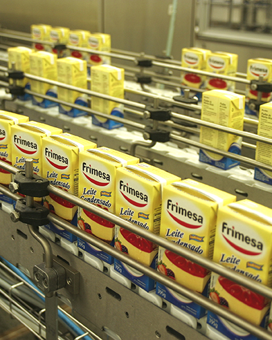 Fábrica de leite condensado