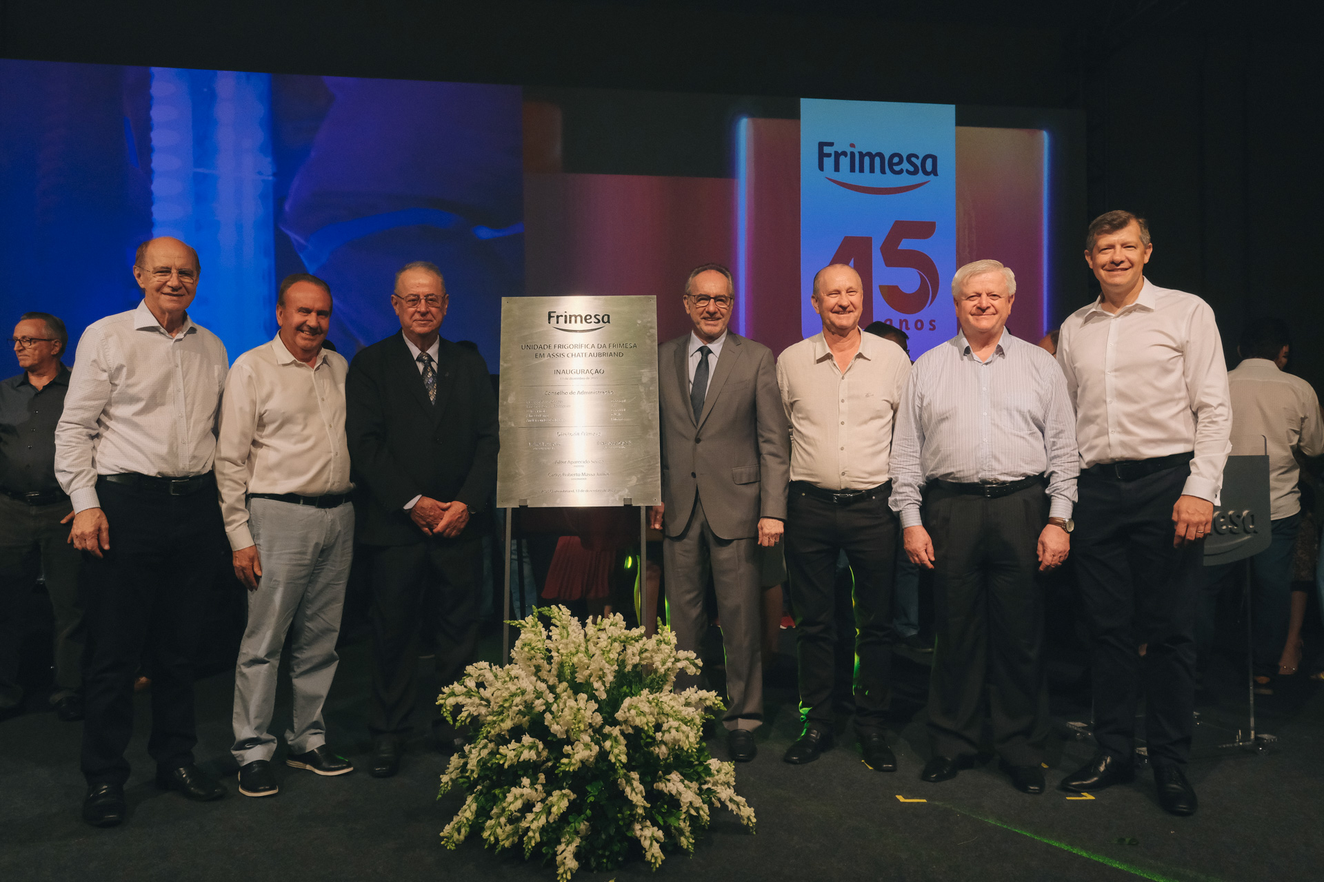 Inauguração da planta em Assis